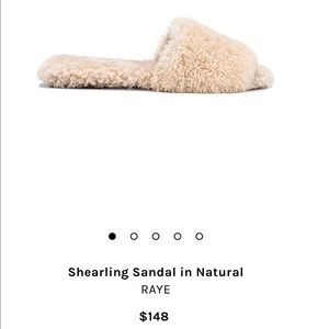 Shearling Sandal — Raye Revolve